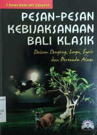 Image of Pesan-Pesan Kebijaksanaan Bali Klasik
